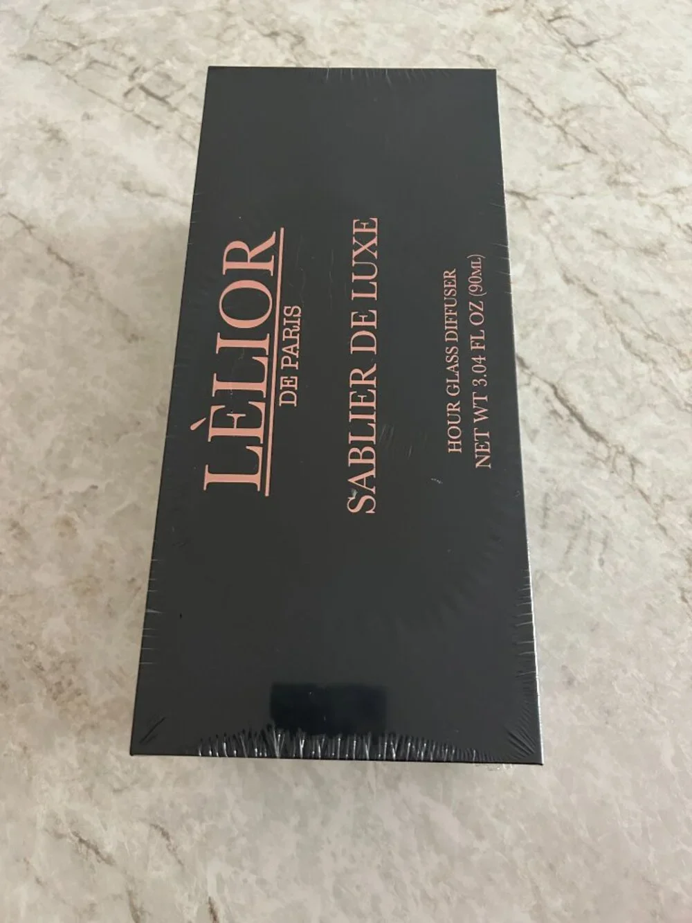 2 Lelior hourglass home fragrance diffusers (1 ealed box; 1 open box)